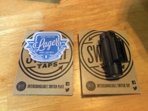 Switch Taps product packaging