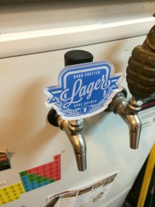 The faceplate installed on the handle.